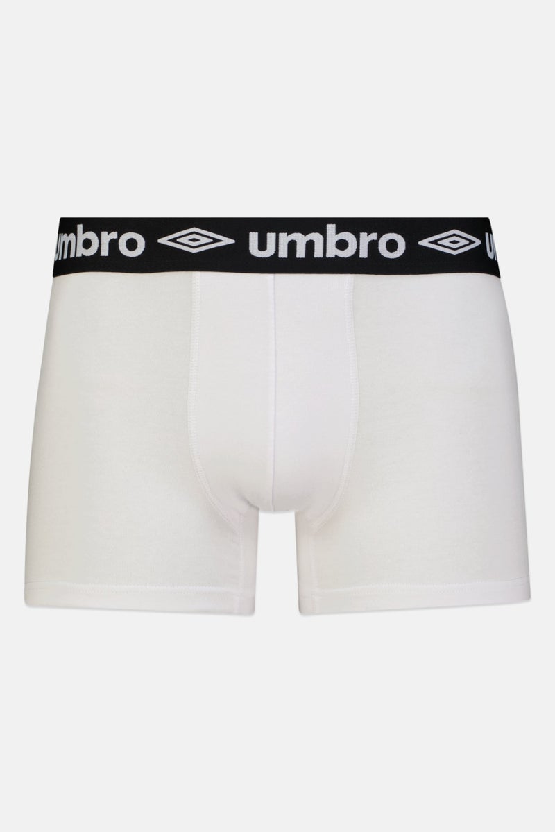 umbro Men 3 Pieces Brand Logo Boxer, Multicolor - Image 5
